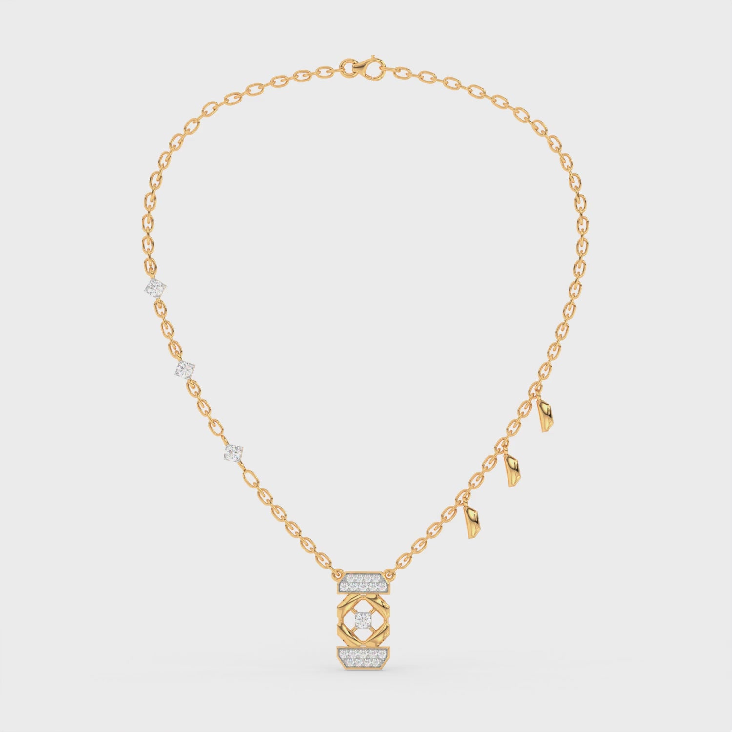 Golden Nexus Pendant