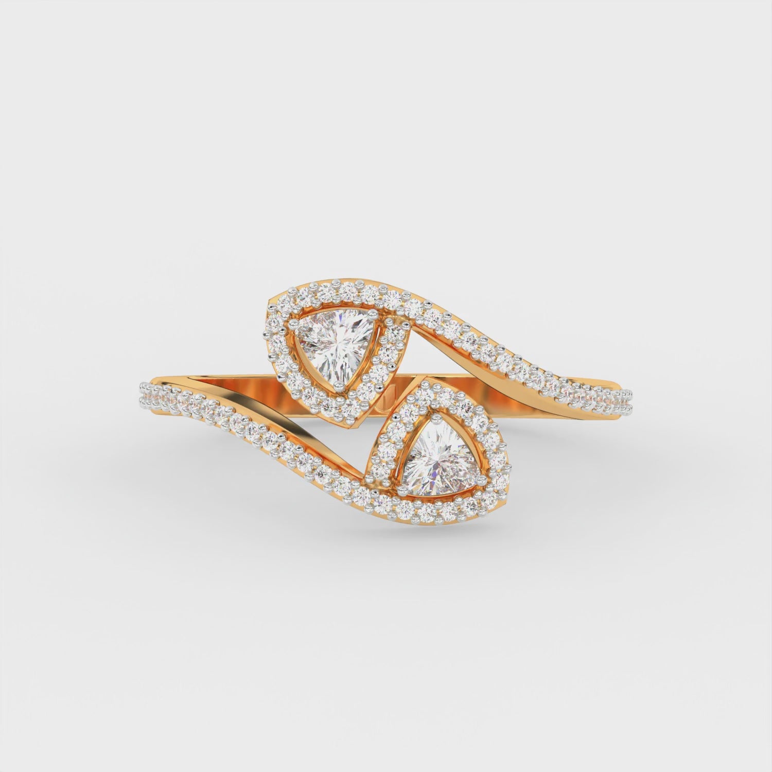 Serpelle Twinleaf Ring