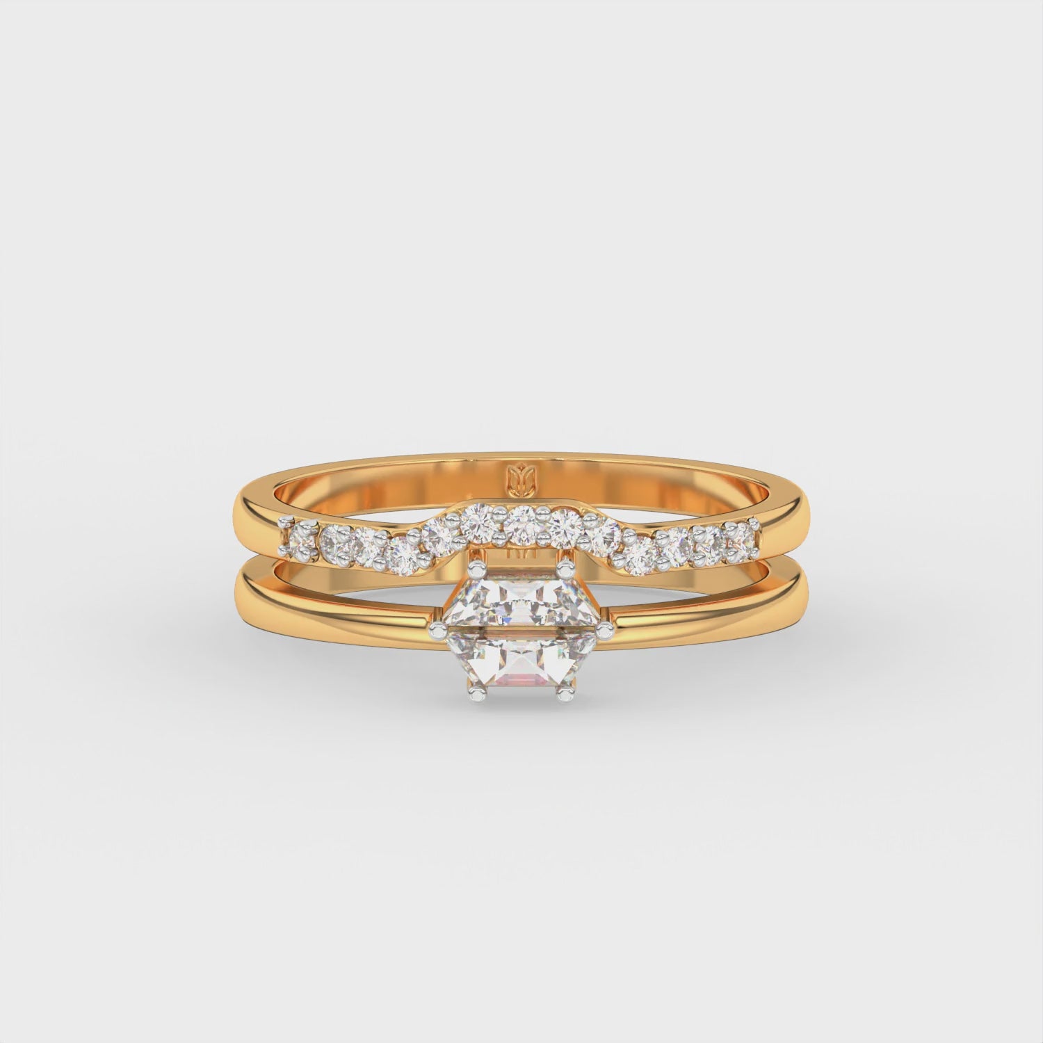 Vespera Line Ring Set