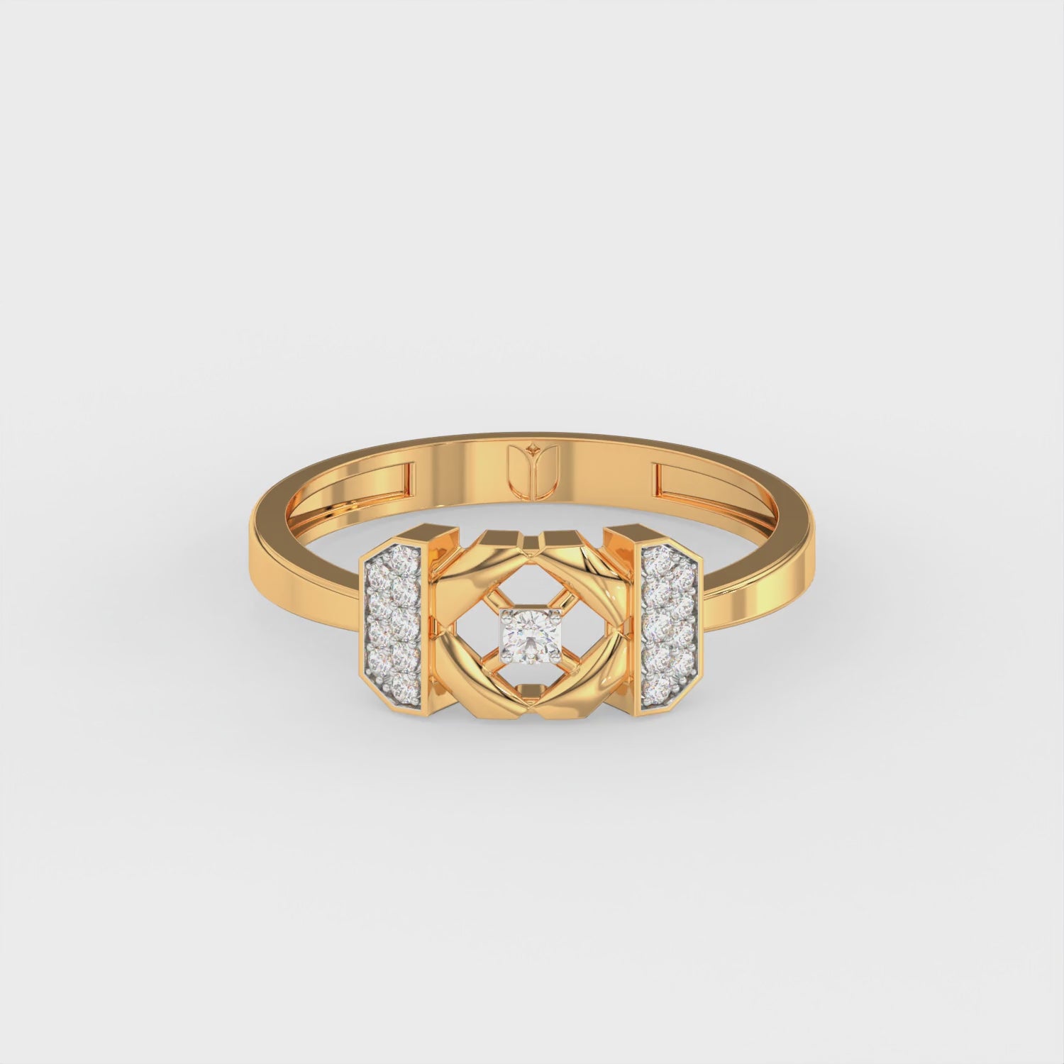 Golden Nexus Ring