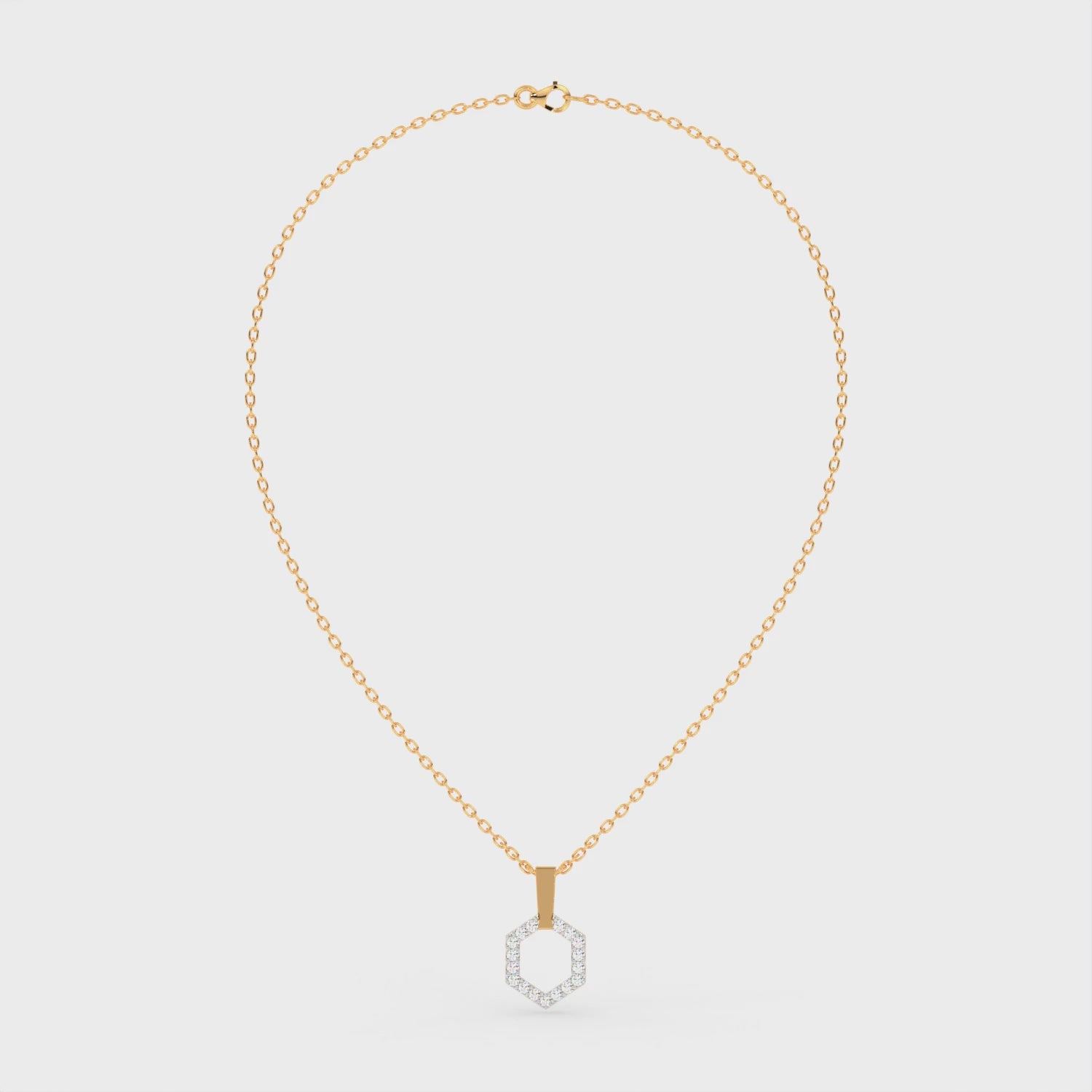 Aria Facet Pendant