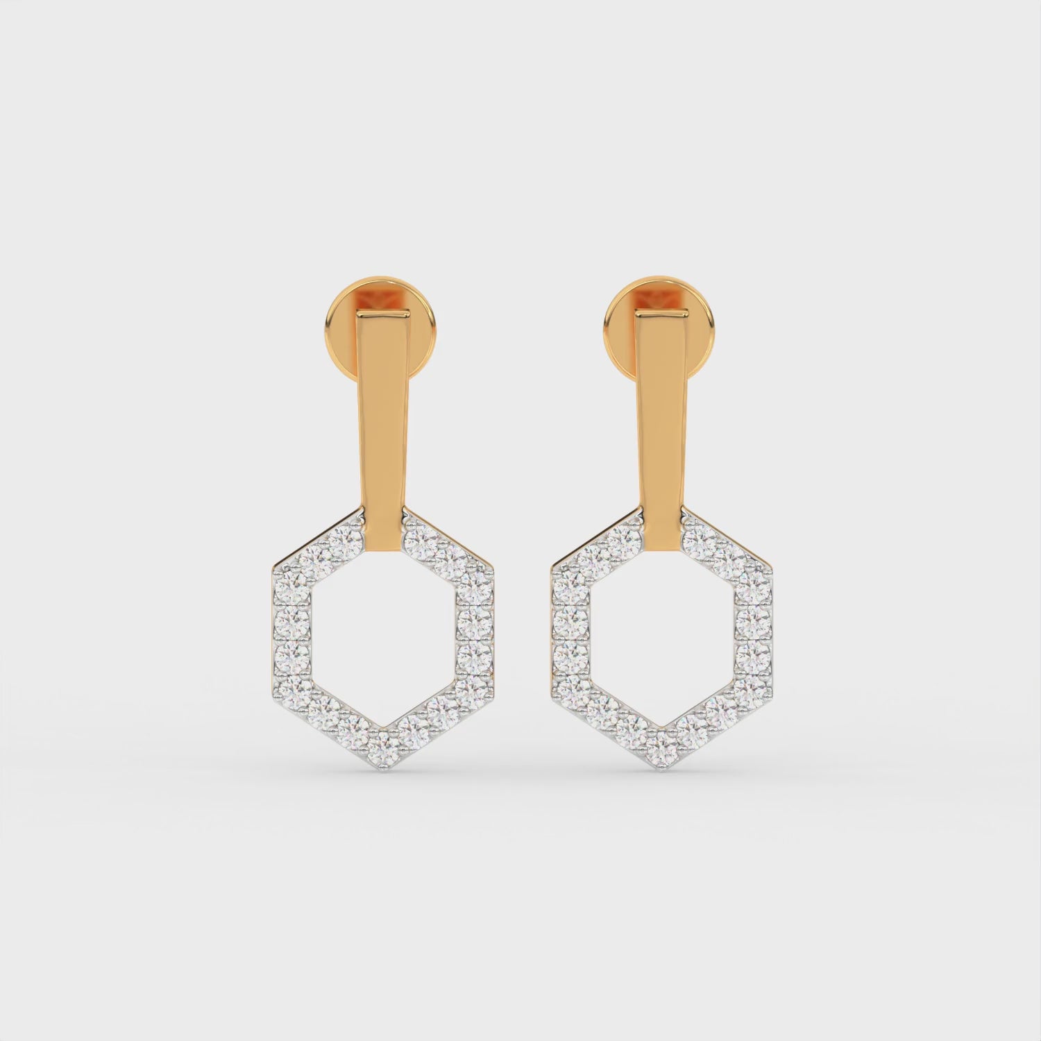 Aria Facet Earrings