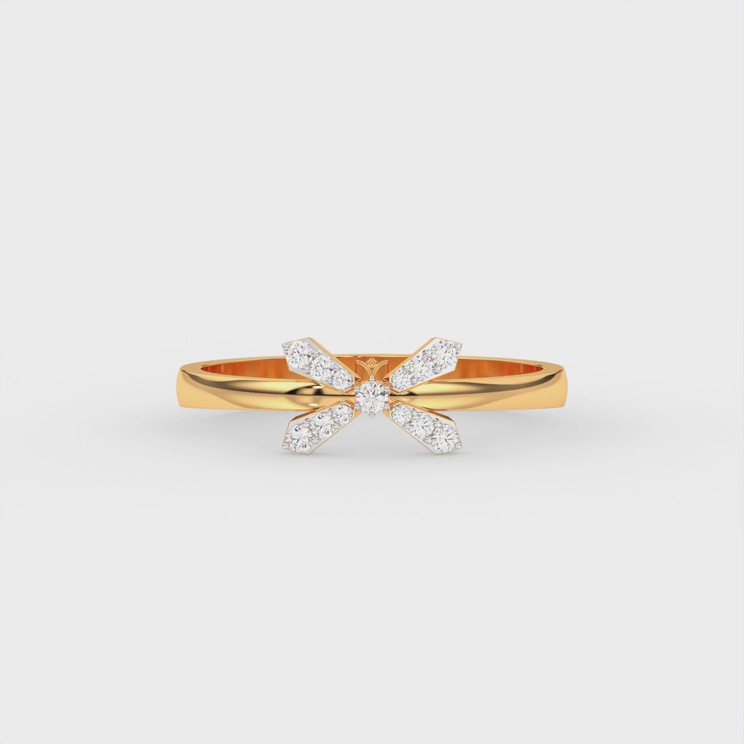 Golden Bow Ring