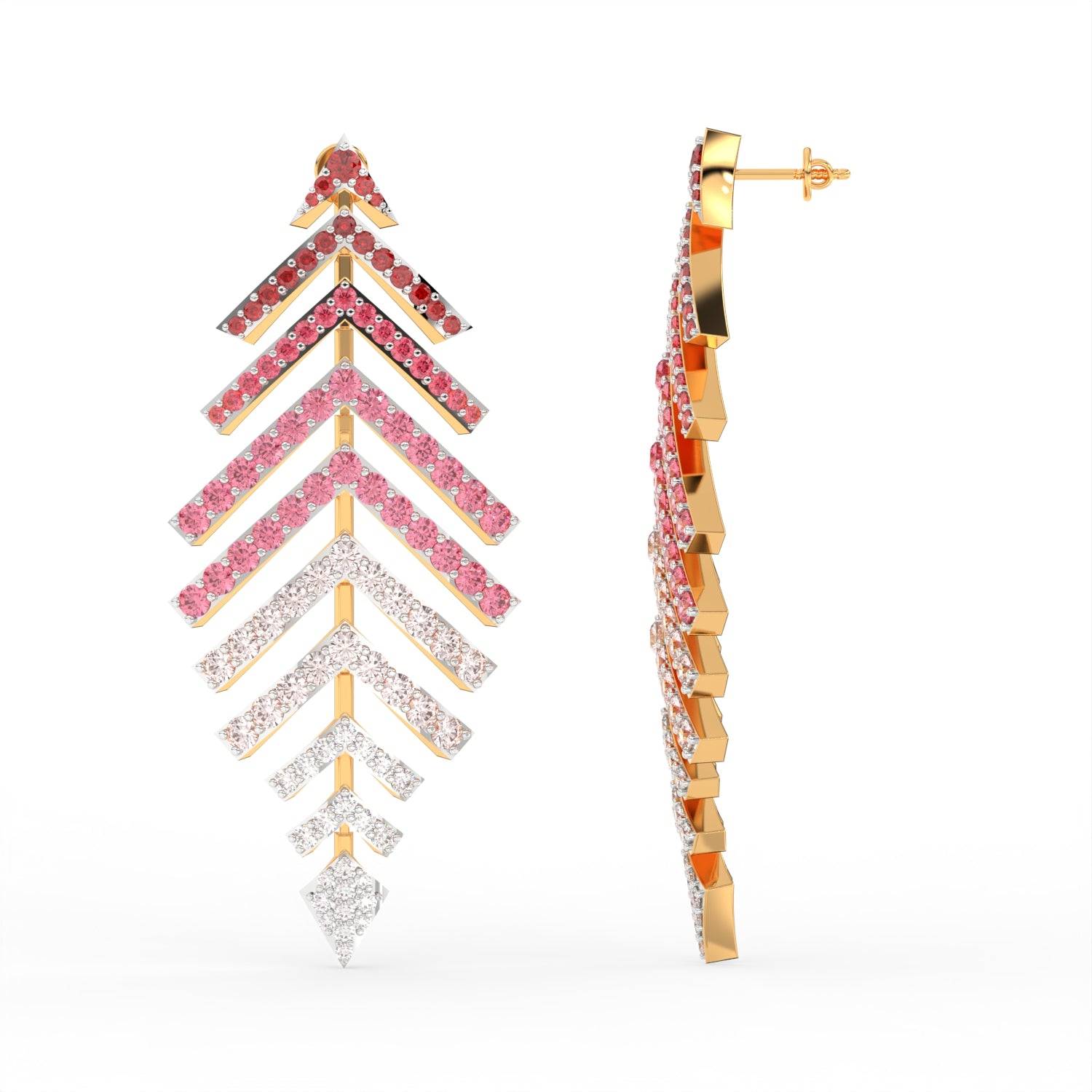 Chevonne Flame Earring