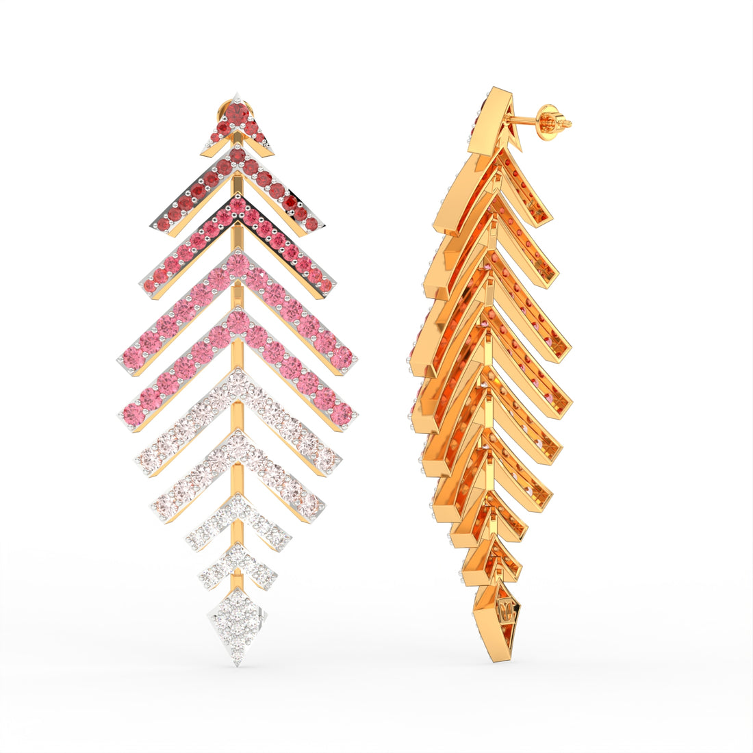 Chevonne Flame Earring