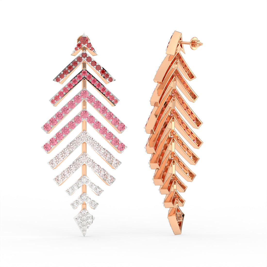 Chevonne Flame Earring