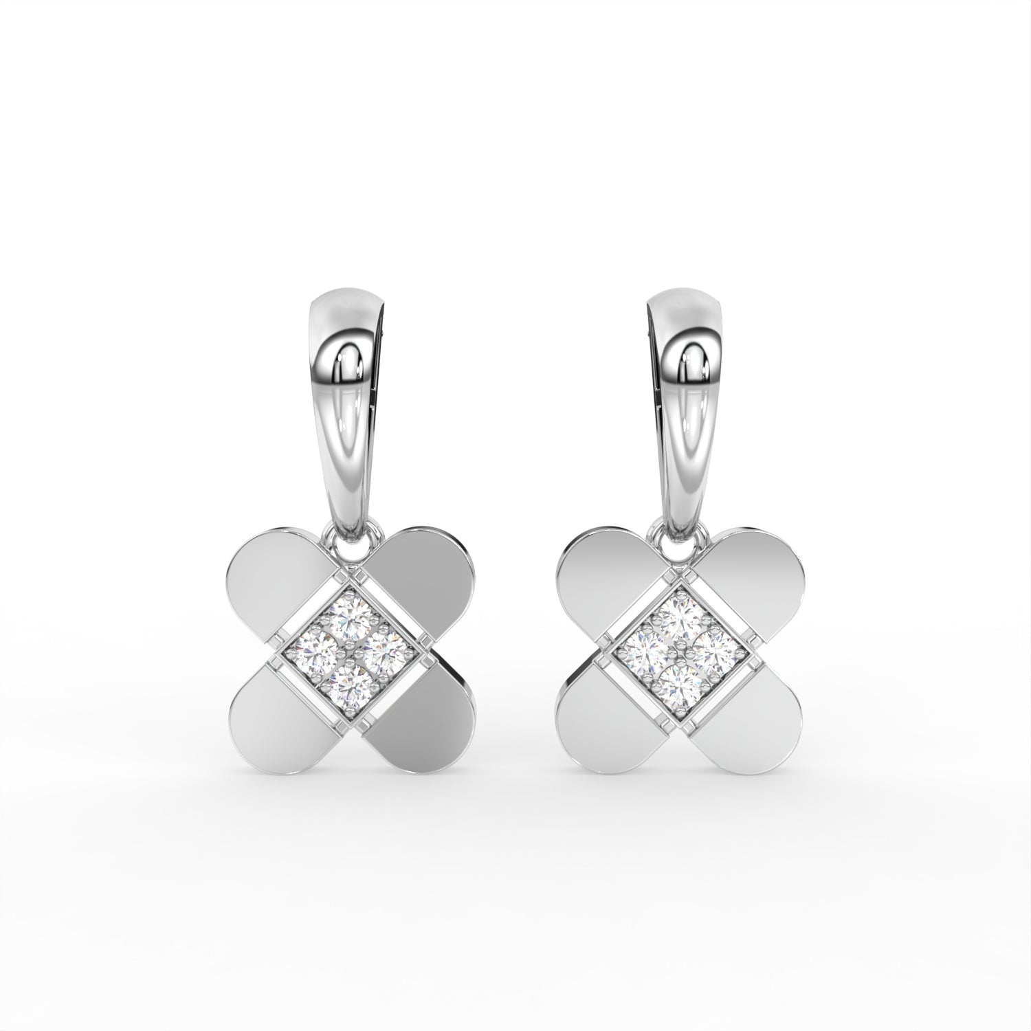 Golden Clover Earring