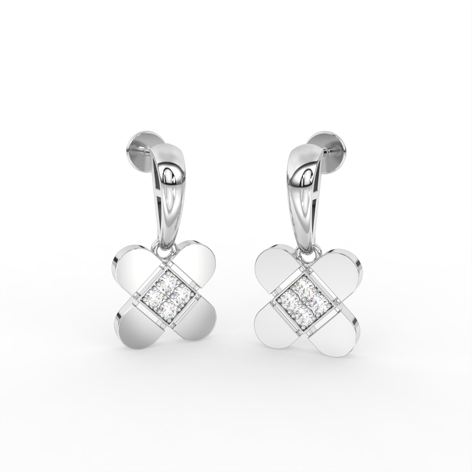 Golden Clover Earring