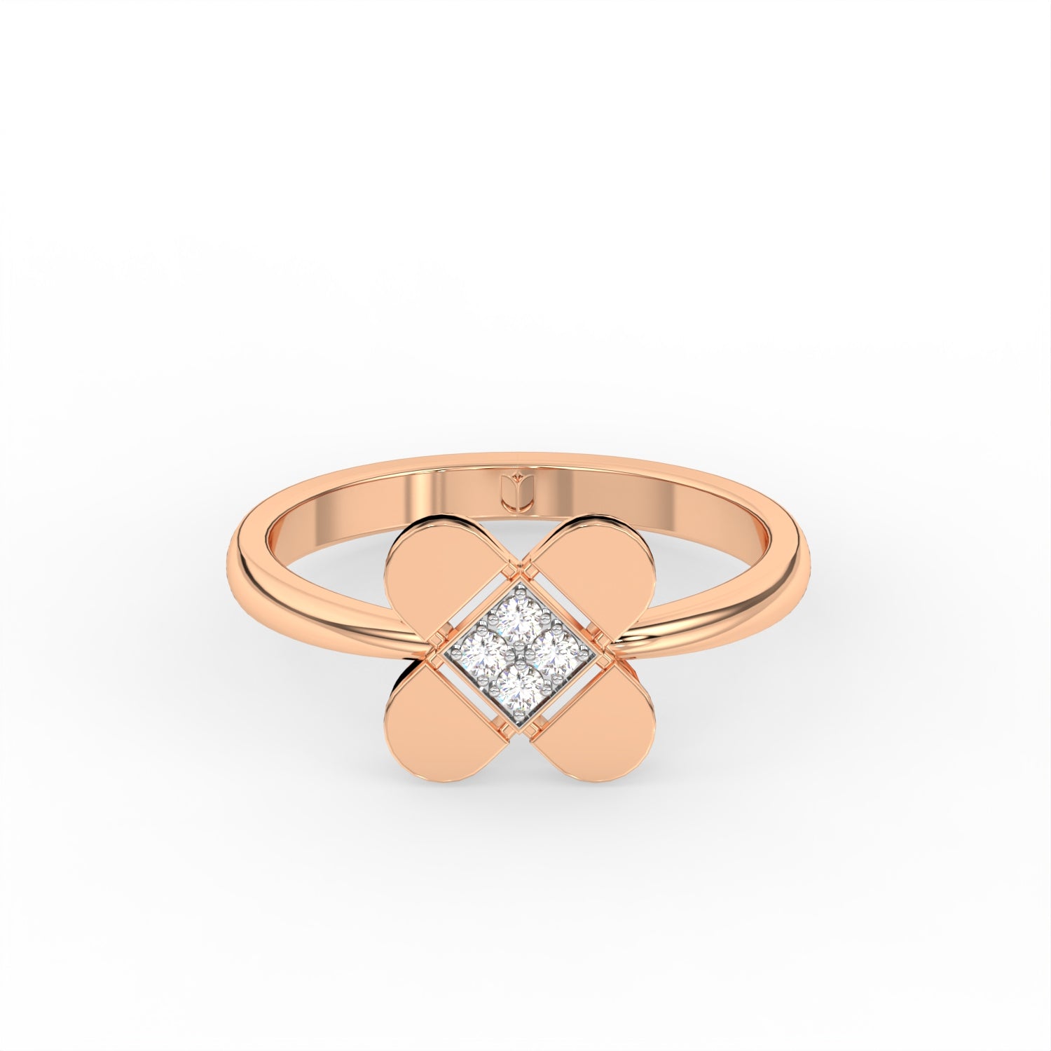 Golden Clover Ring