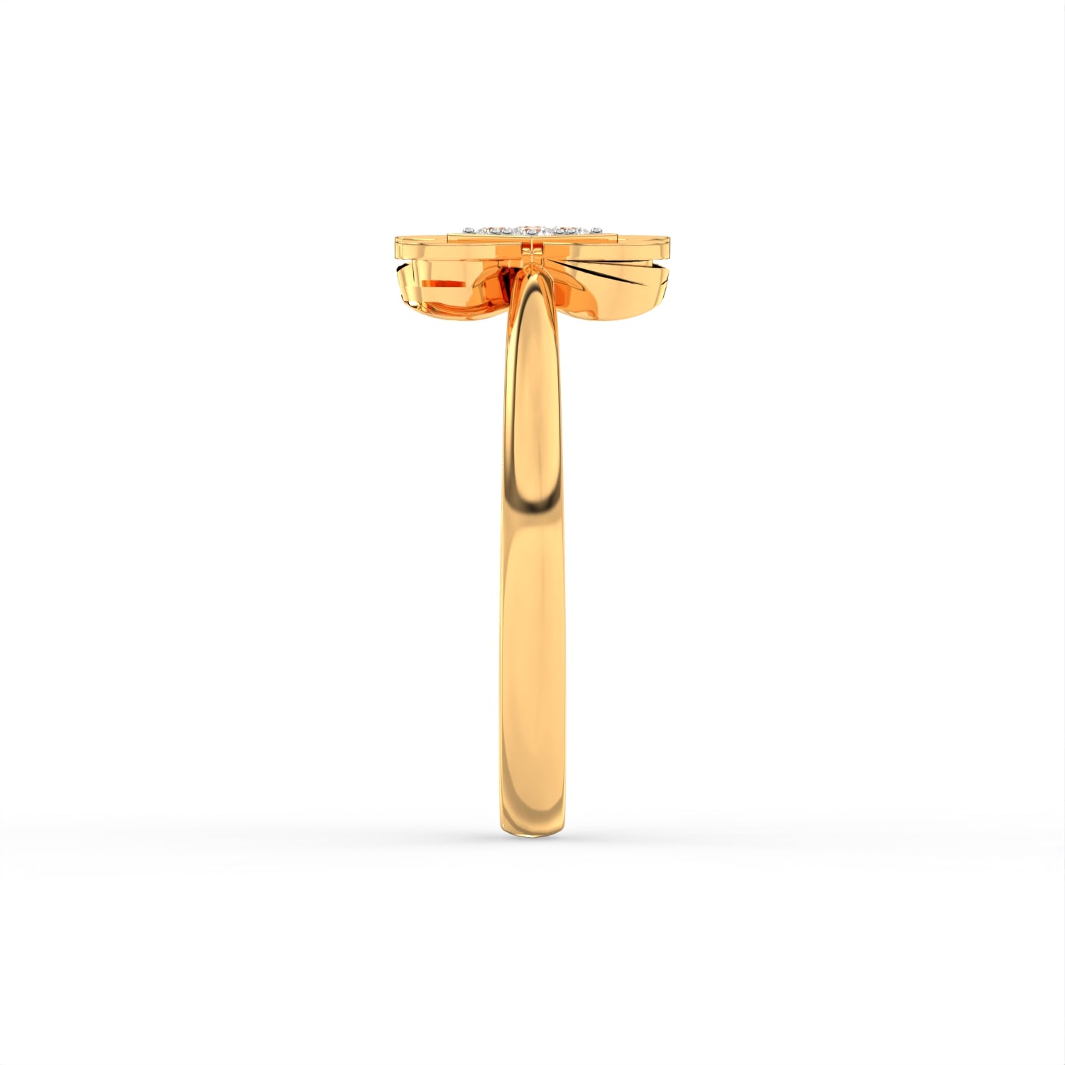 Golden Clover Ring