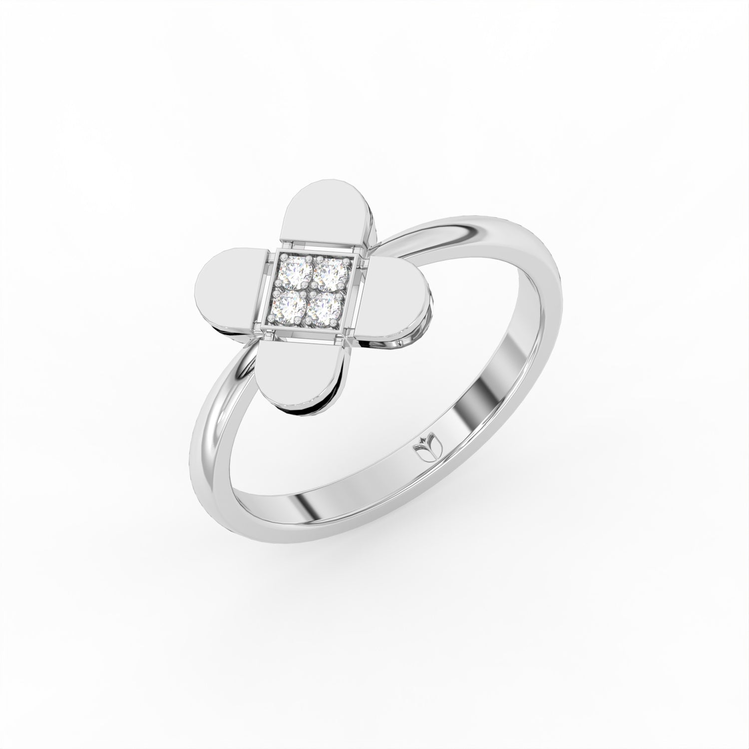 Golden Clover Ring