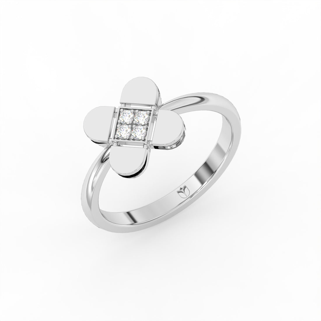 Golden Clover Ring
