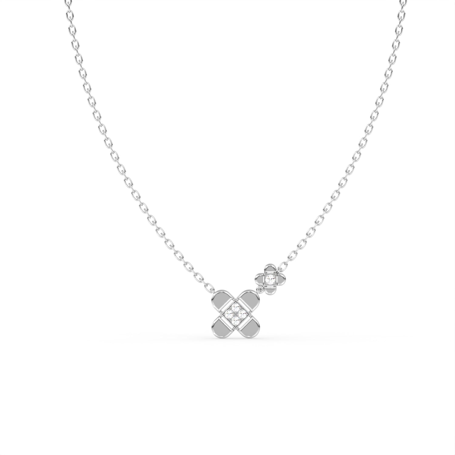 Golden Clover Pendant