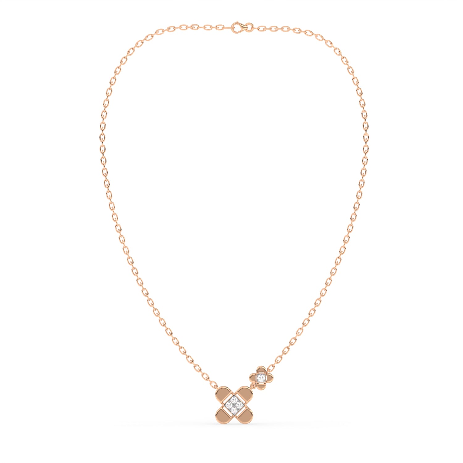 Golden Clover Pendant