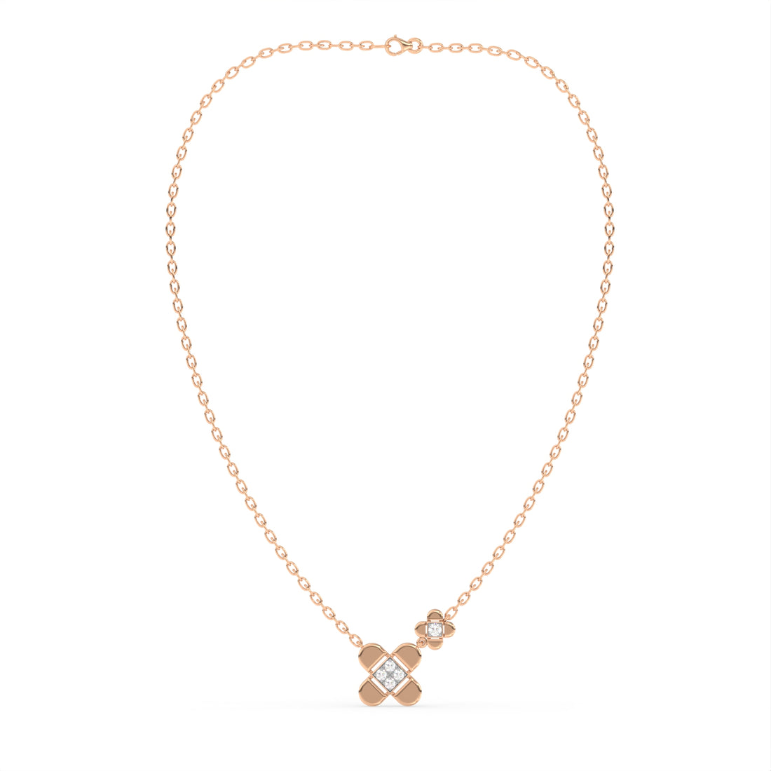 Golden Clover Pendant