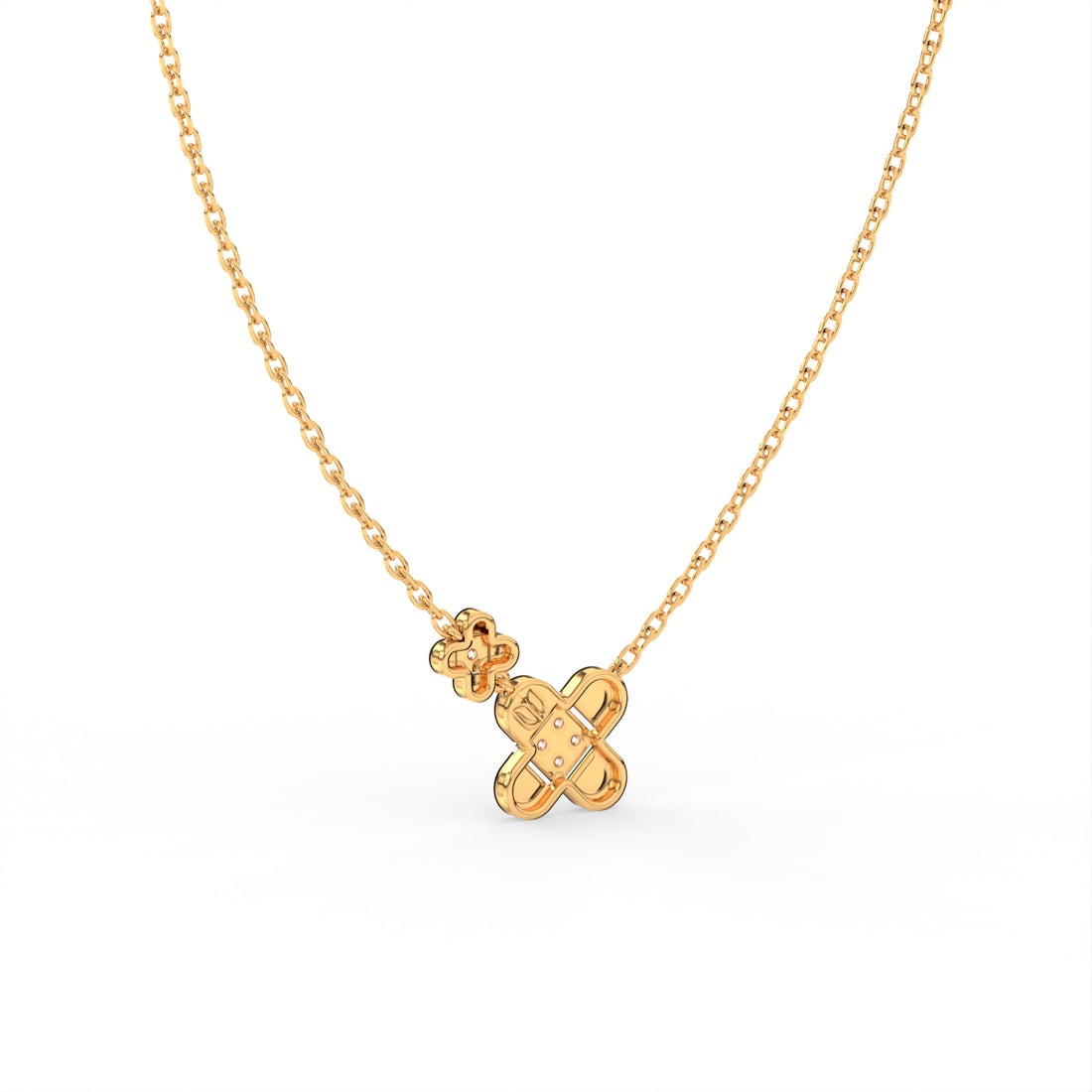 Golden Clover Pendant