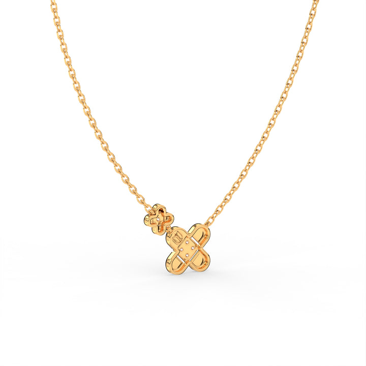 Golden Clover Pendant