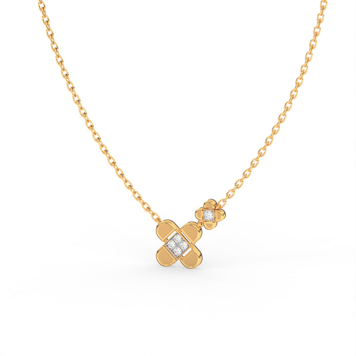 Golden Clover Pendant