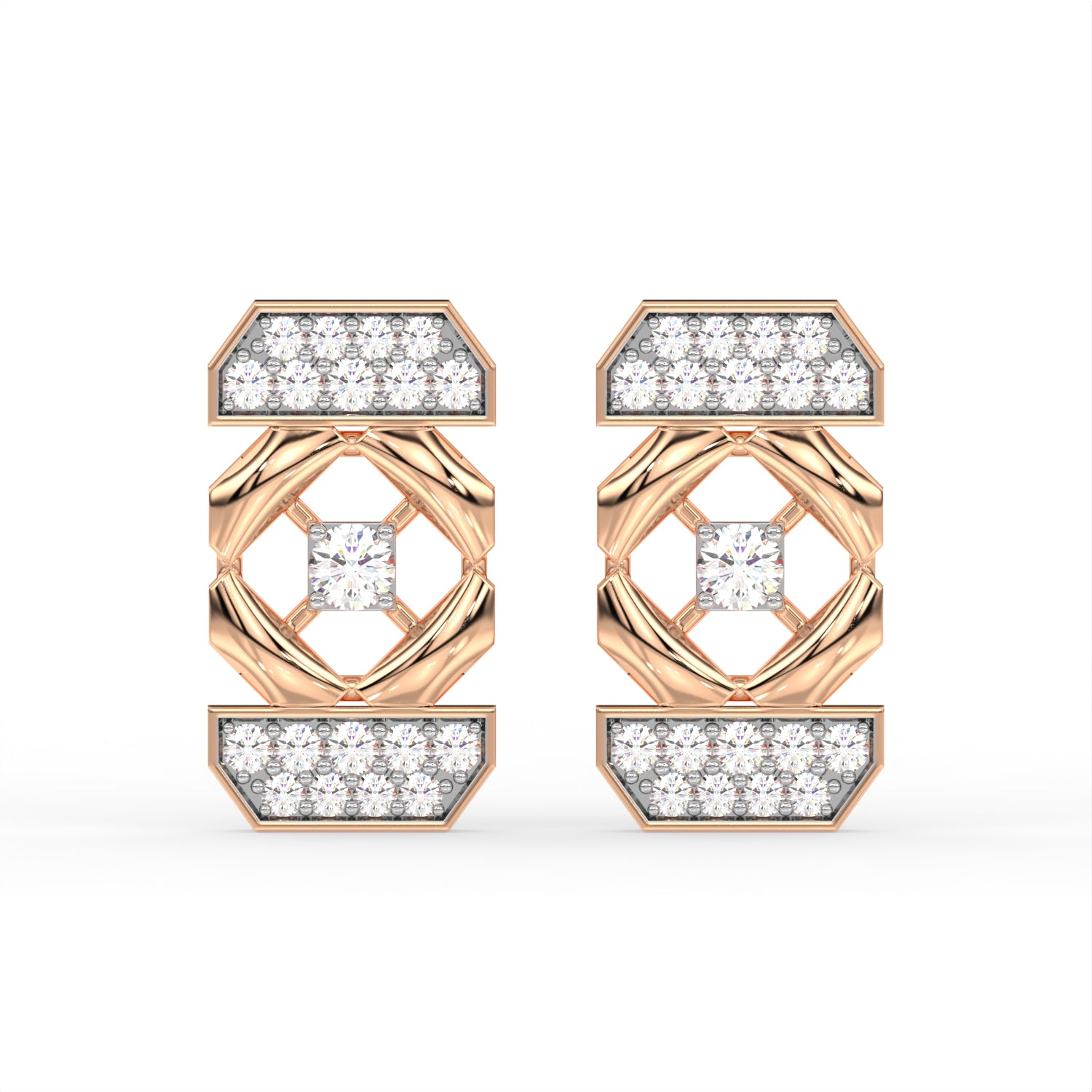 Golden Nexus Earring