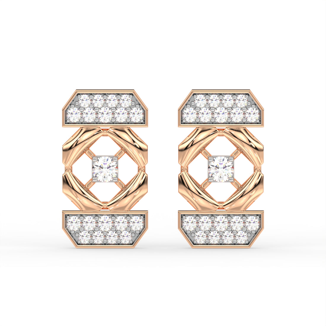 Golden Nexus Earring