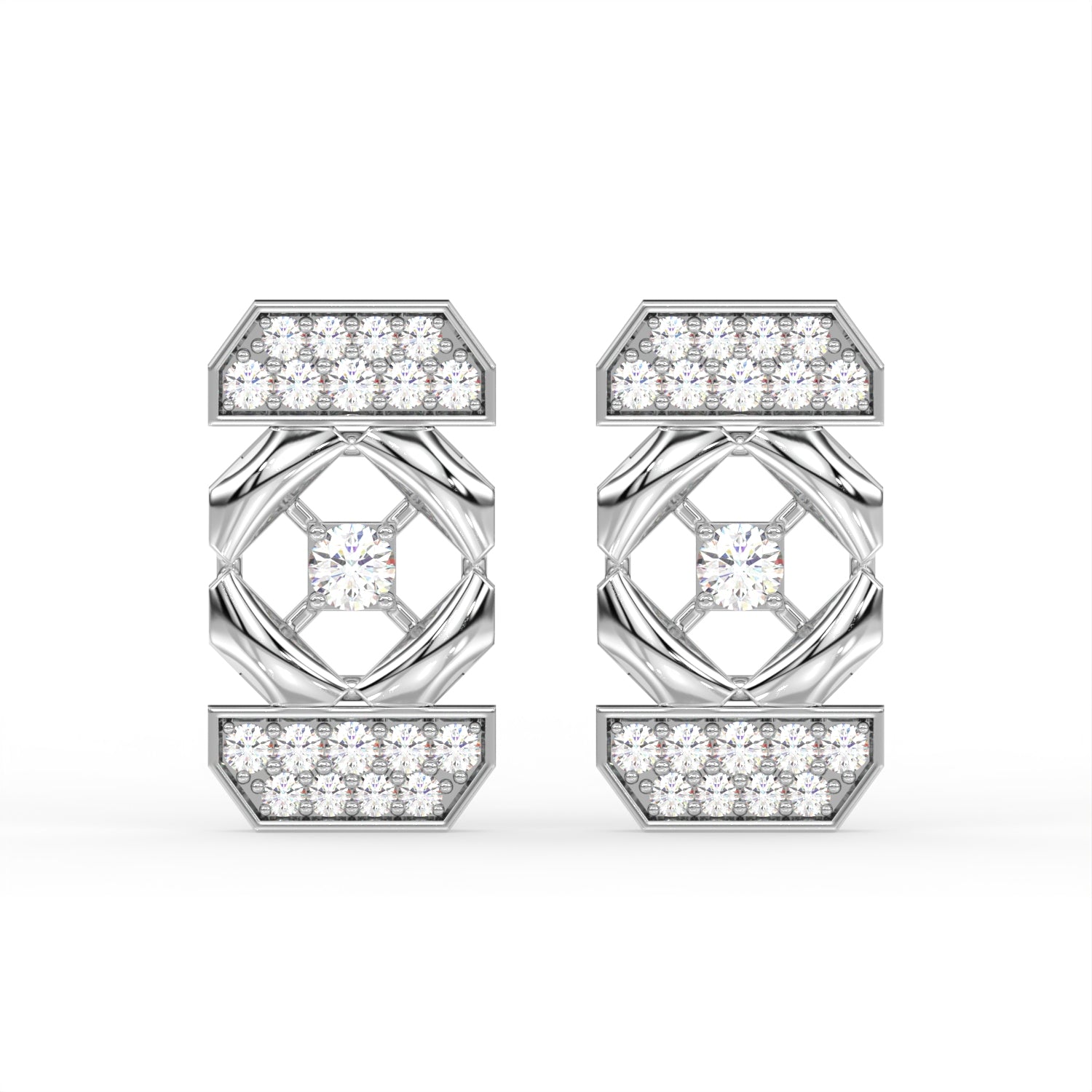 Golden Nexus Earring