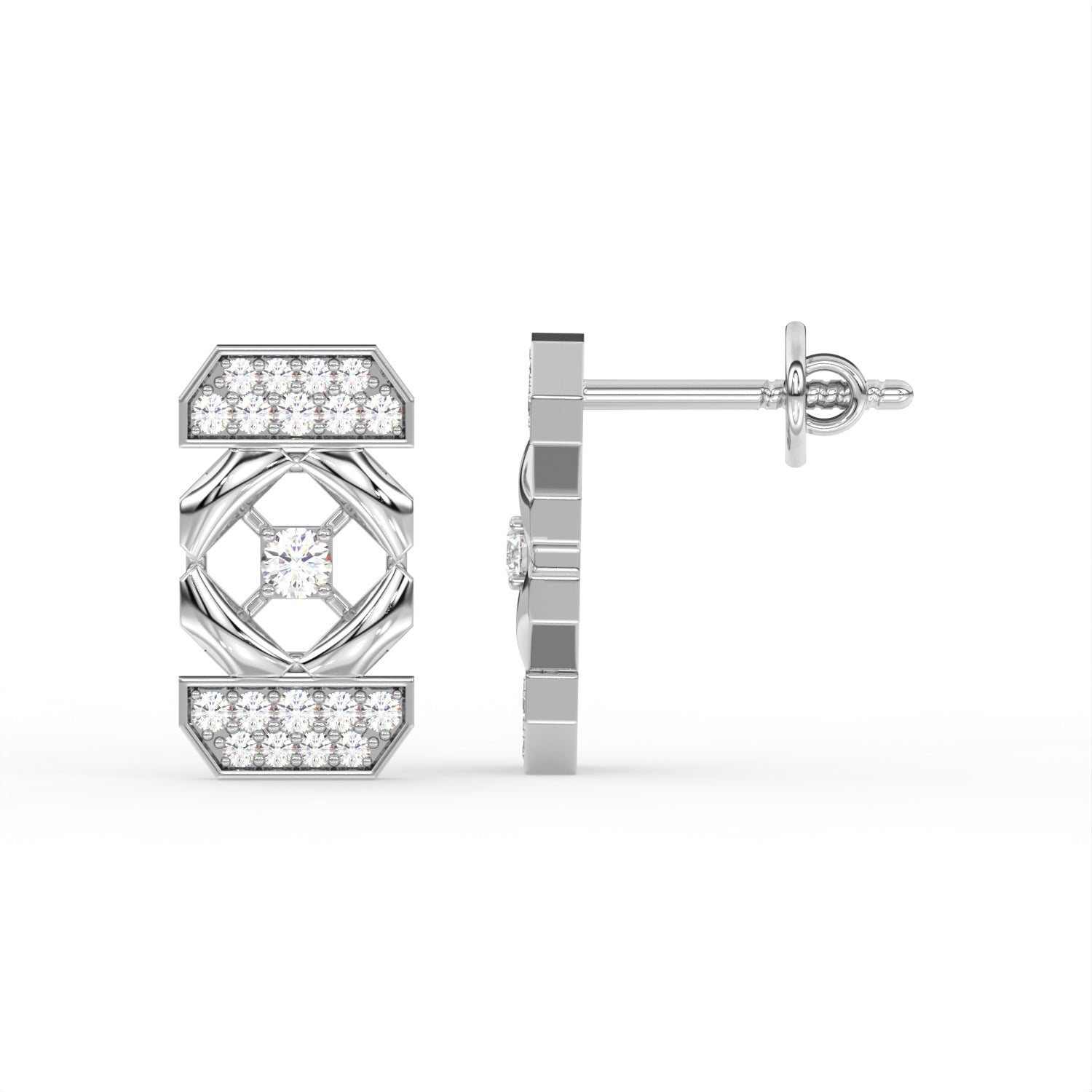 Golden Nexus Earring