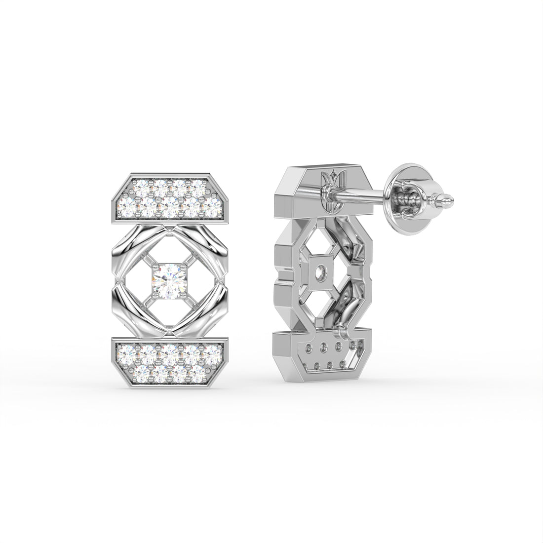 Golden Nexus Earring