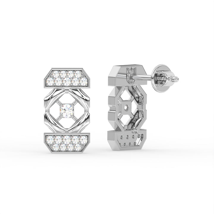Golden Nexus Earring