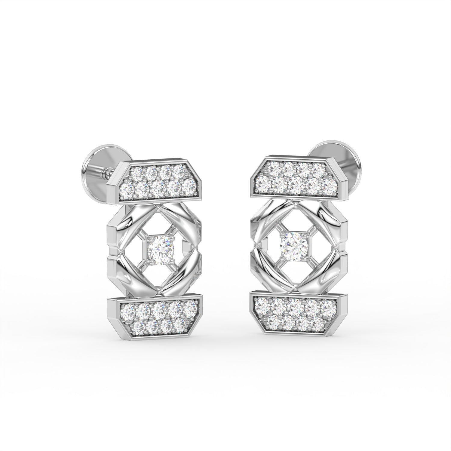 Golden Nexus Earring
