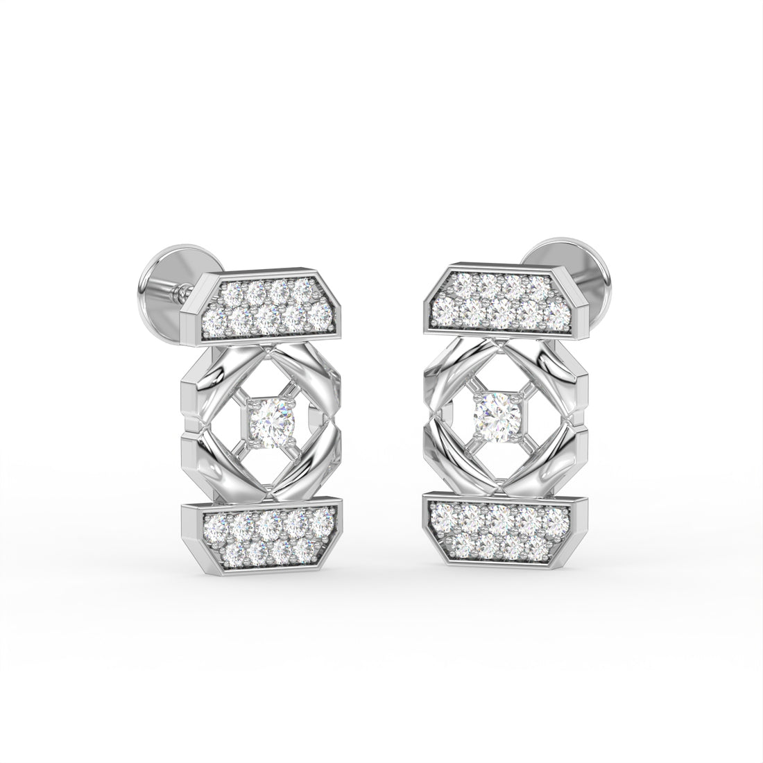 Golden Nexus Earring