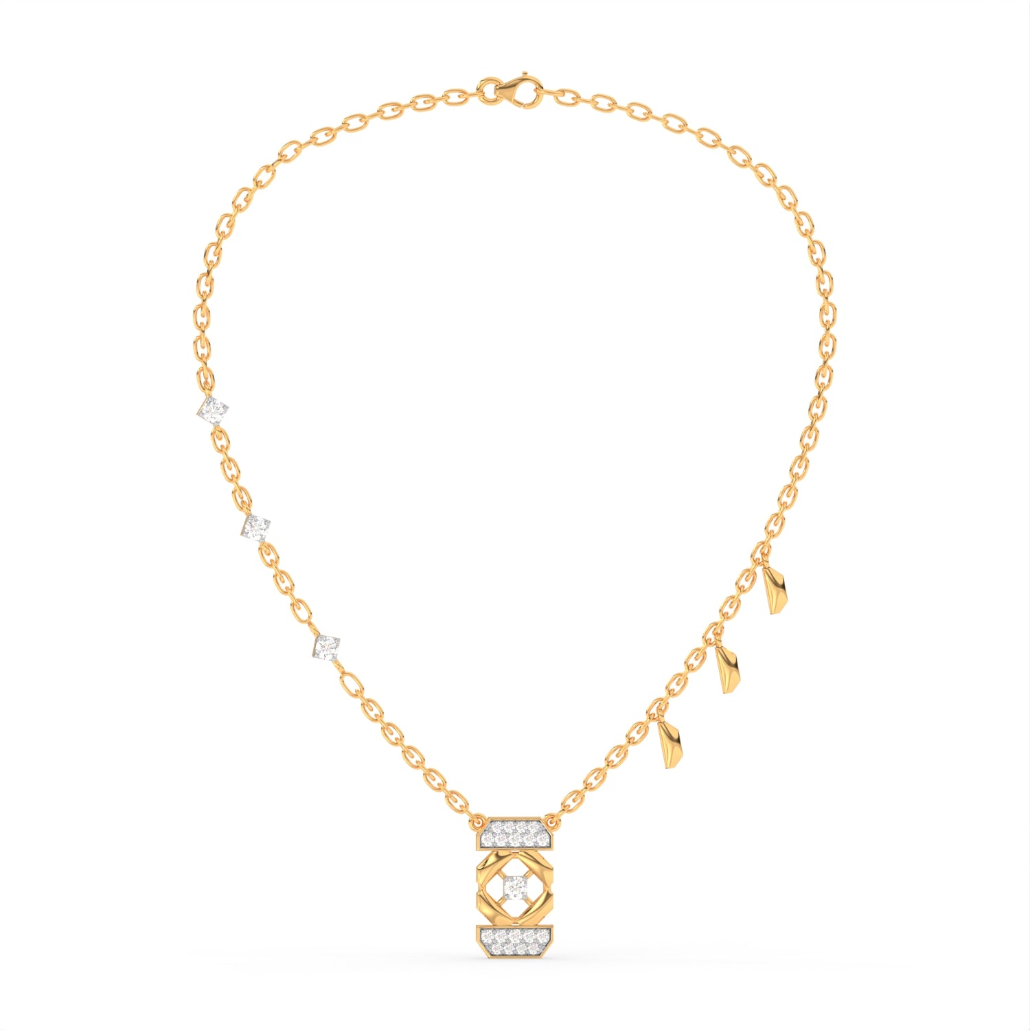 Golden Nexus Pendant