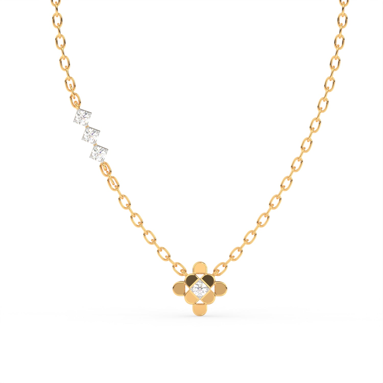The Diamond Cross Pendant