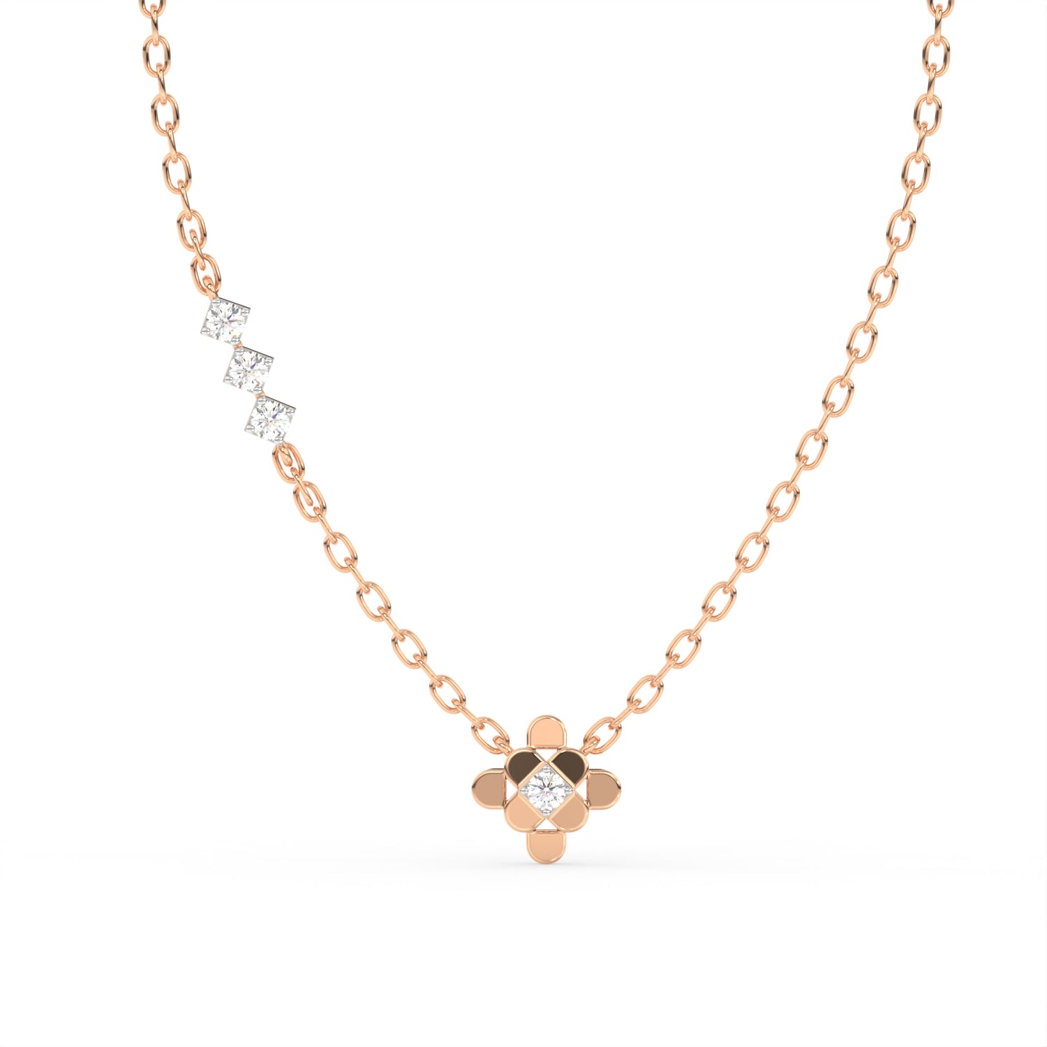 The Diamond Cross Pendant