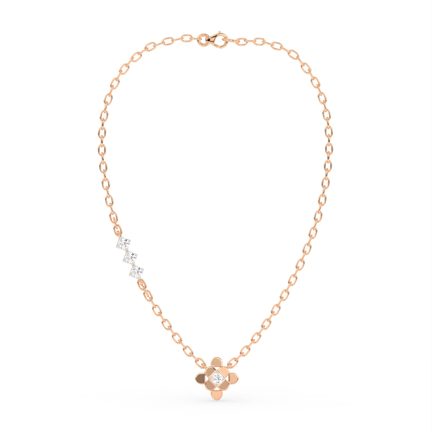 The Diamond Cross Pendant