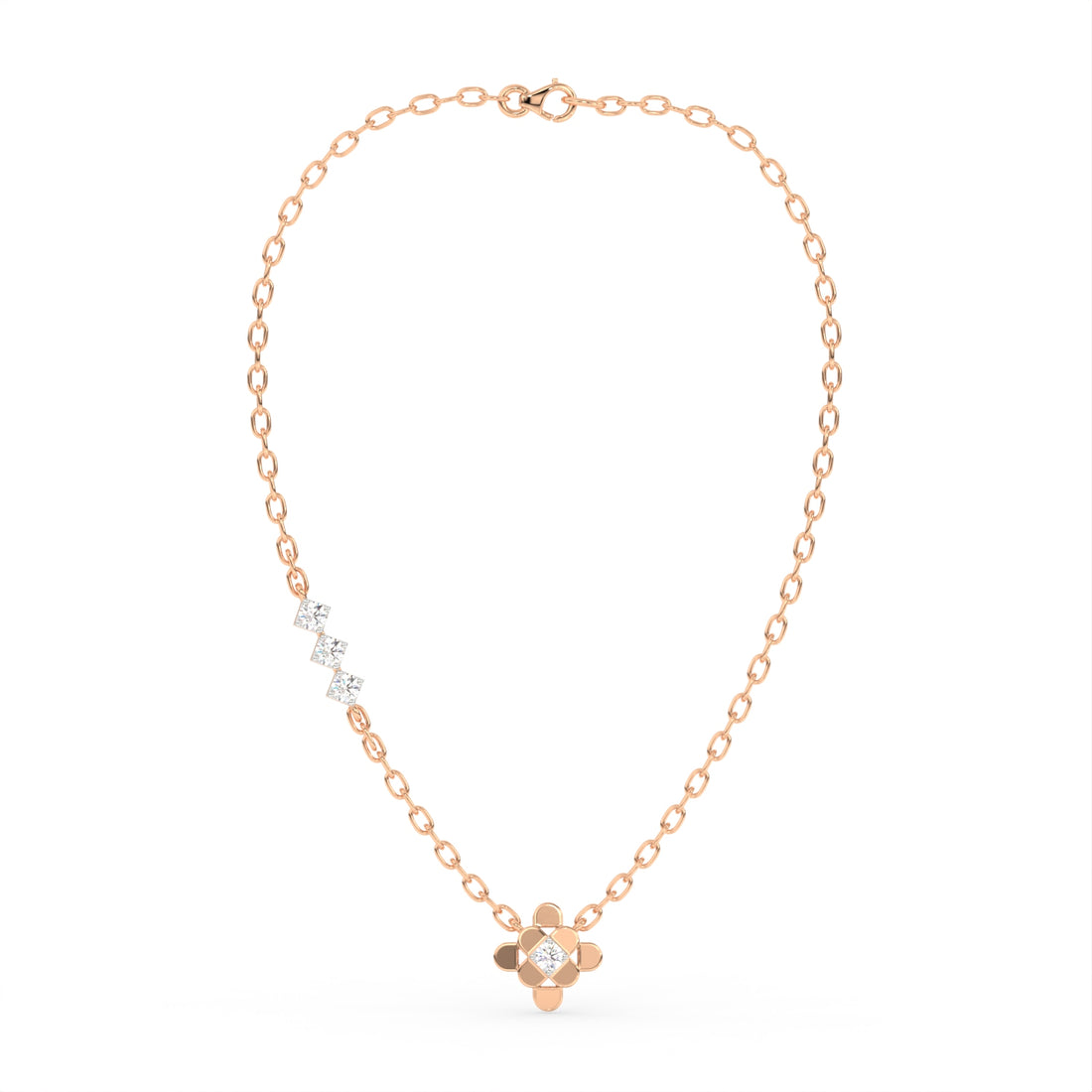 The Diamond Cross Pendant