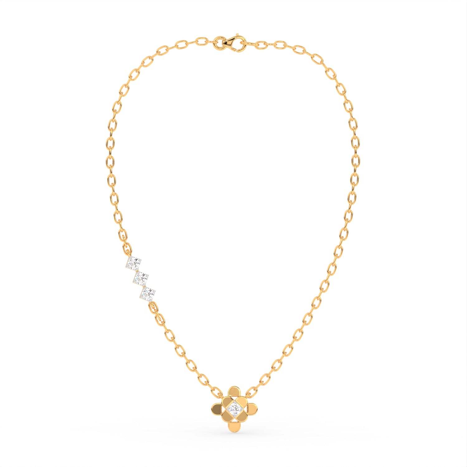 The Diamond Cross Pendant