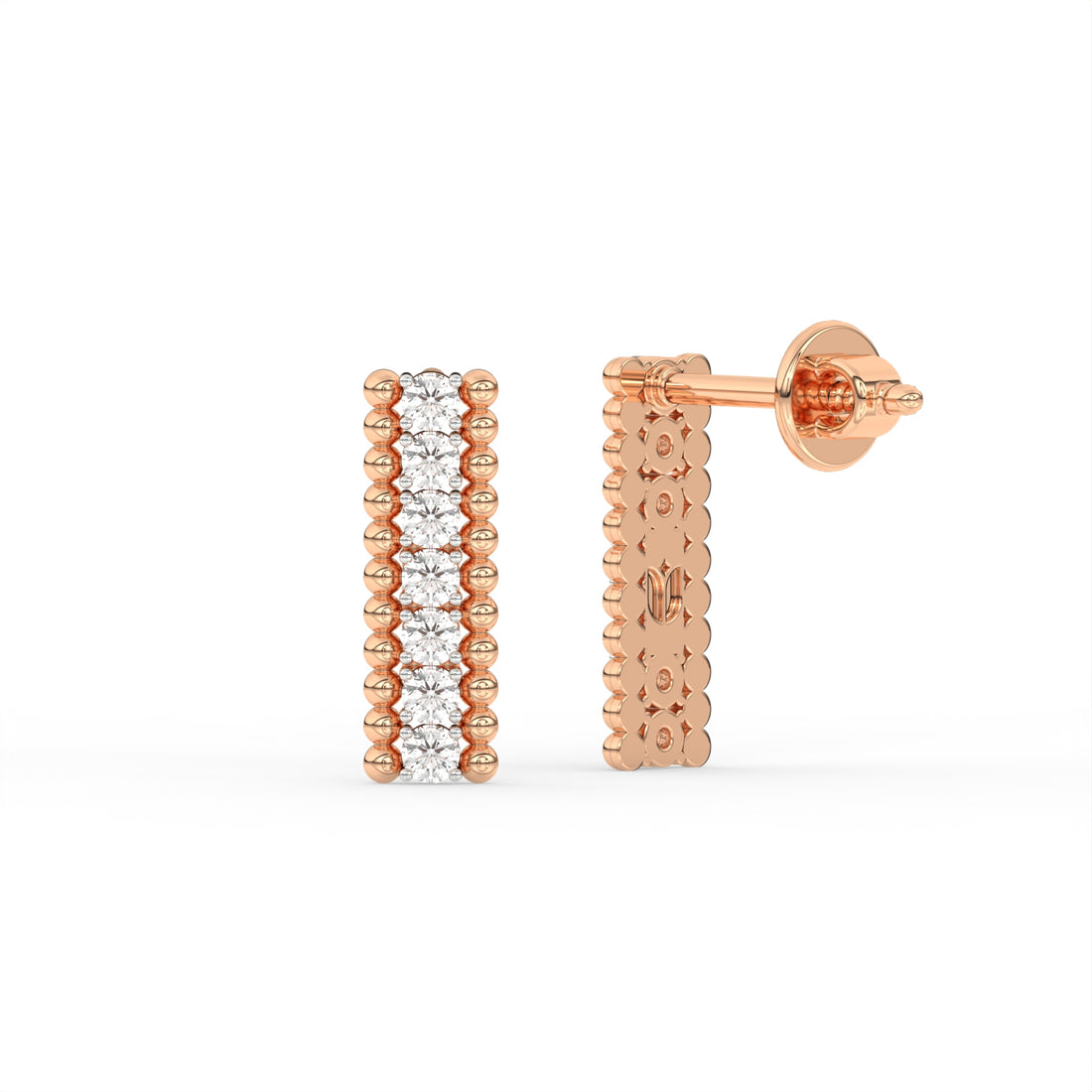 Trivelle Diamond Earring