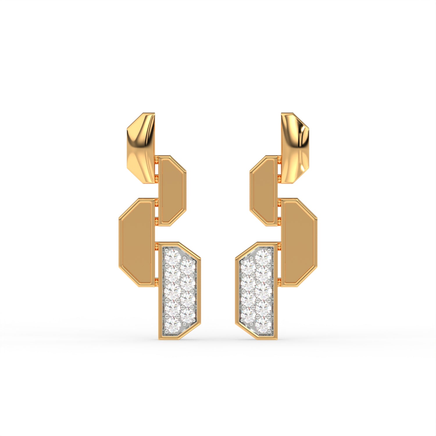 Modern Harmony Earring