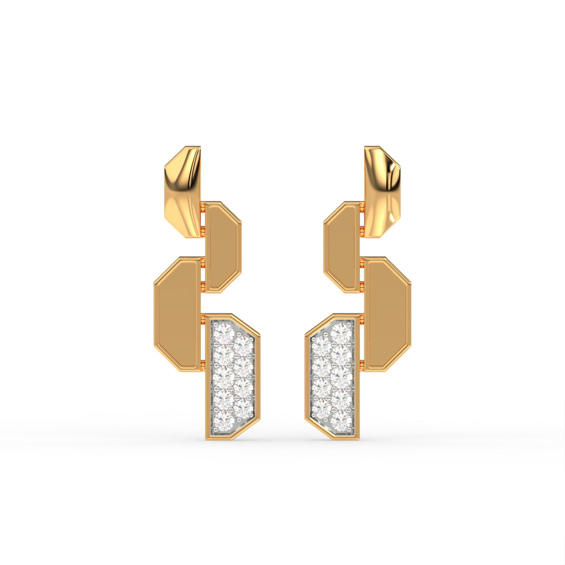Modern Harmony Earring