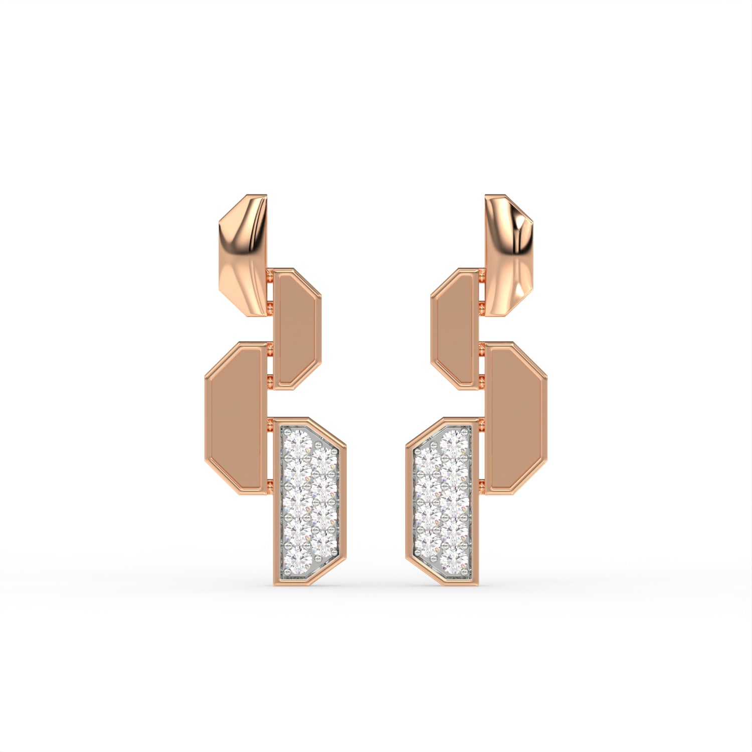 Modern Harmony Earring