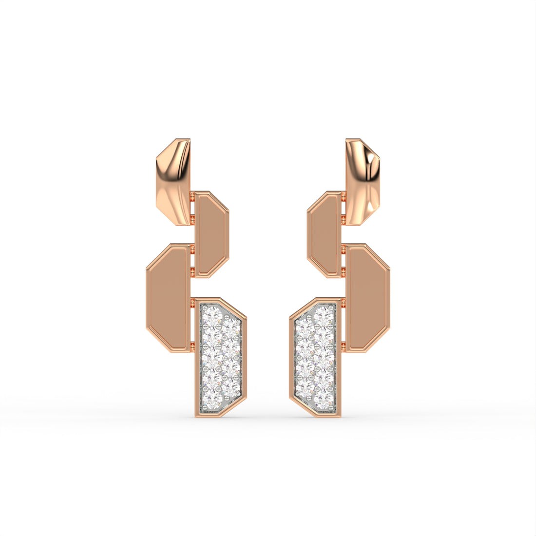 Modern Harmony Earring