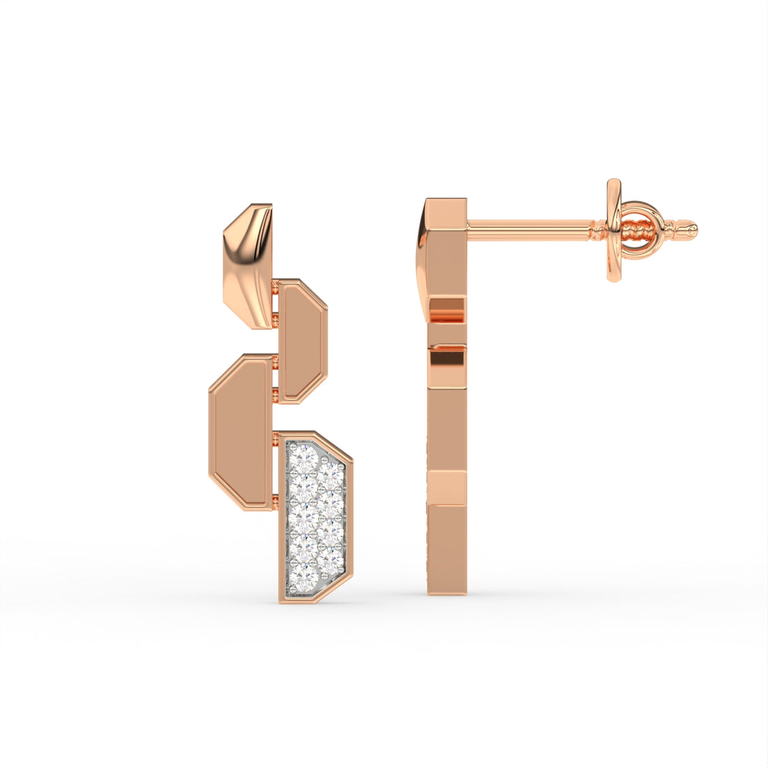 Modern Harmony Earring
