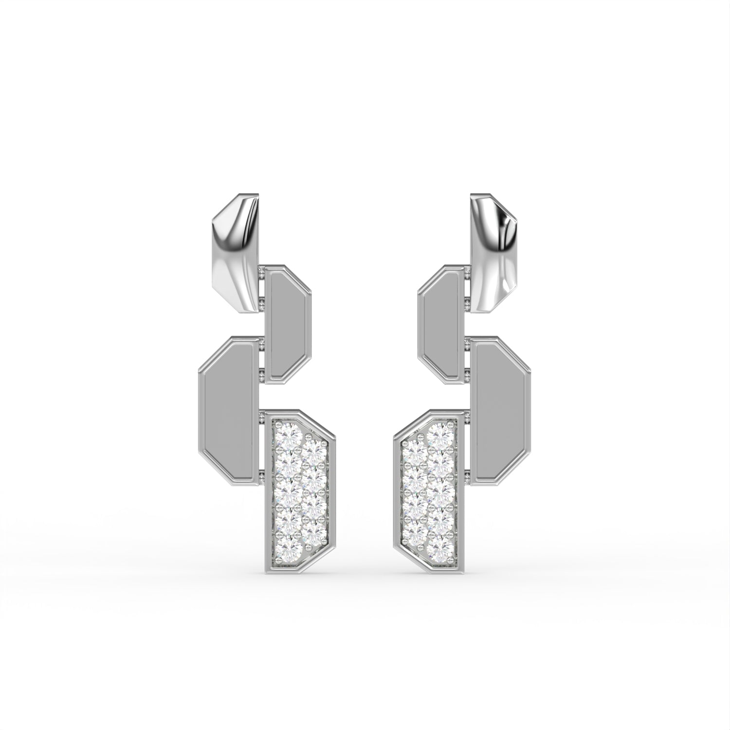 Modern Harmony Earring