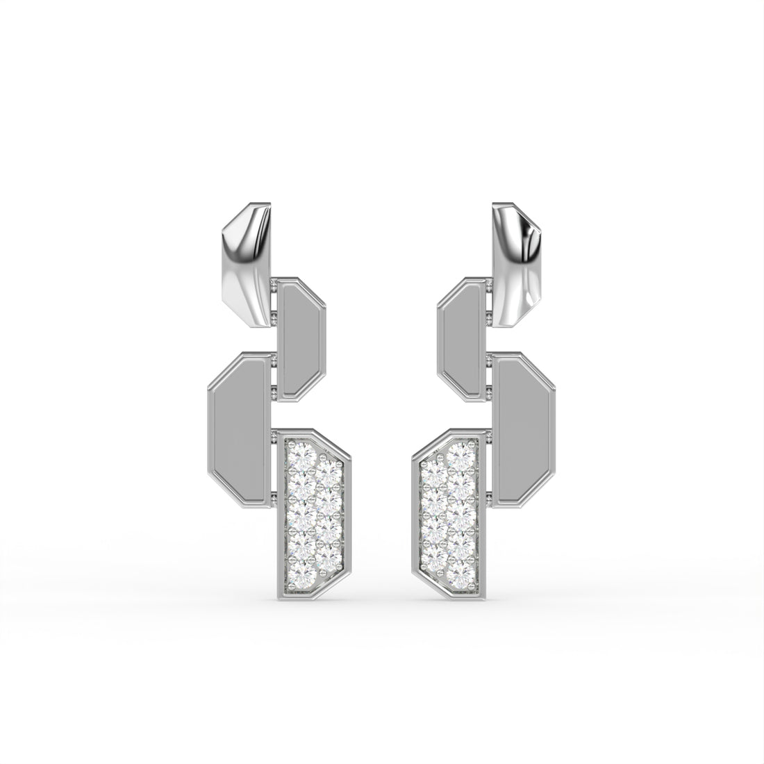 Modern Harmony Earring