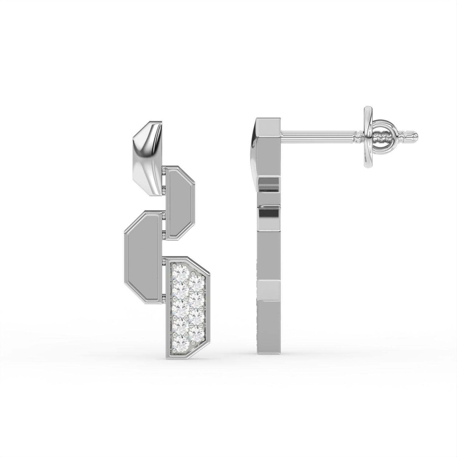 Modern Harmony Earring
