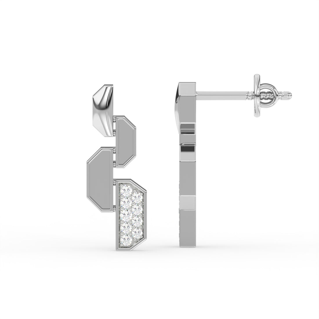 Modern Harmony Earring