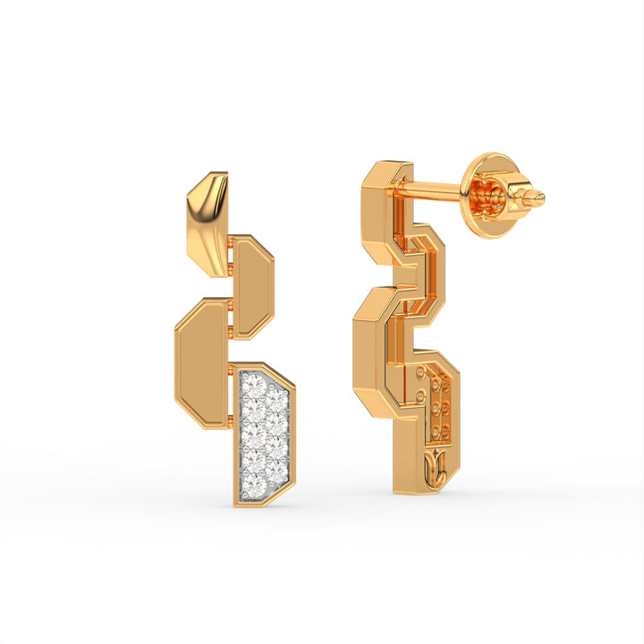 Modern Harmony Earring