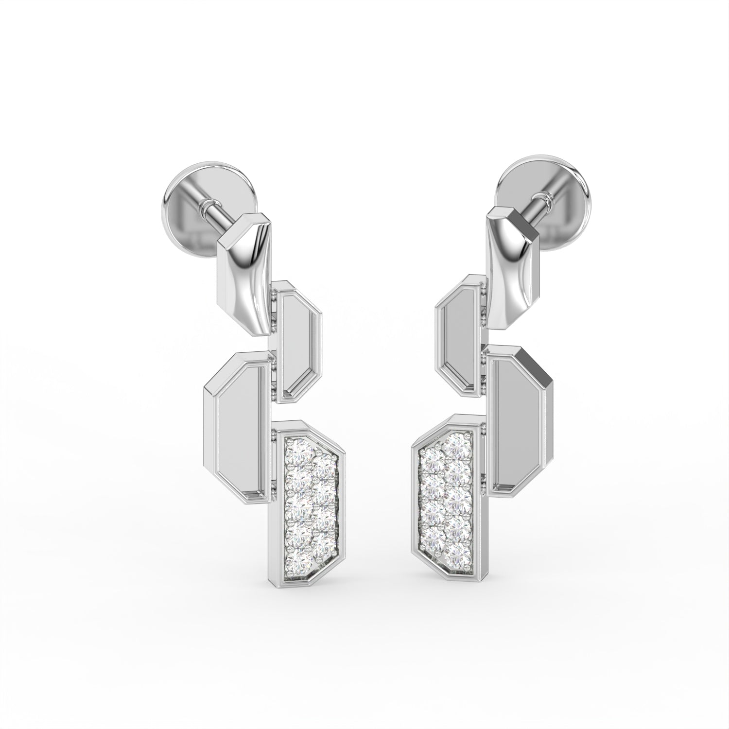 Modern Harmony Earring