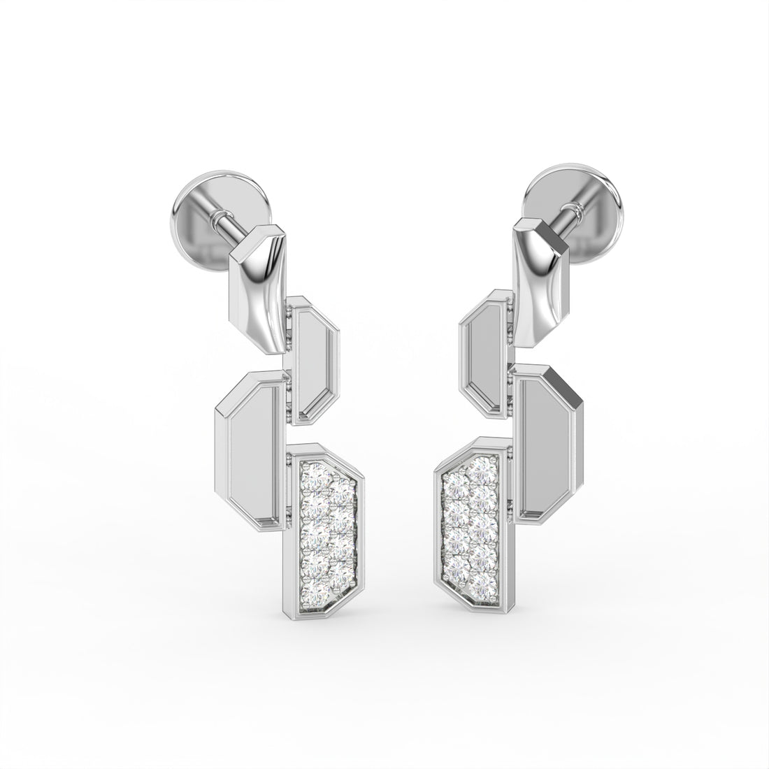 Modern Harmony Earring