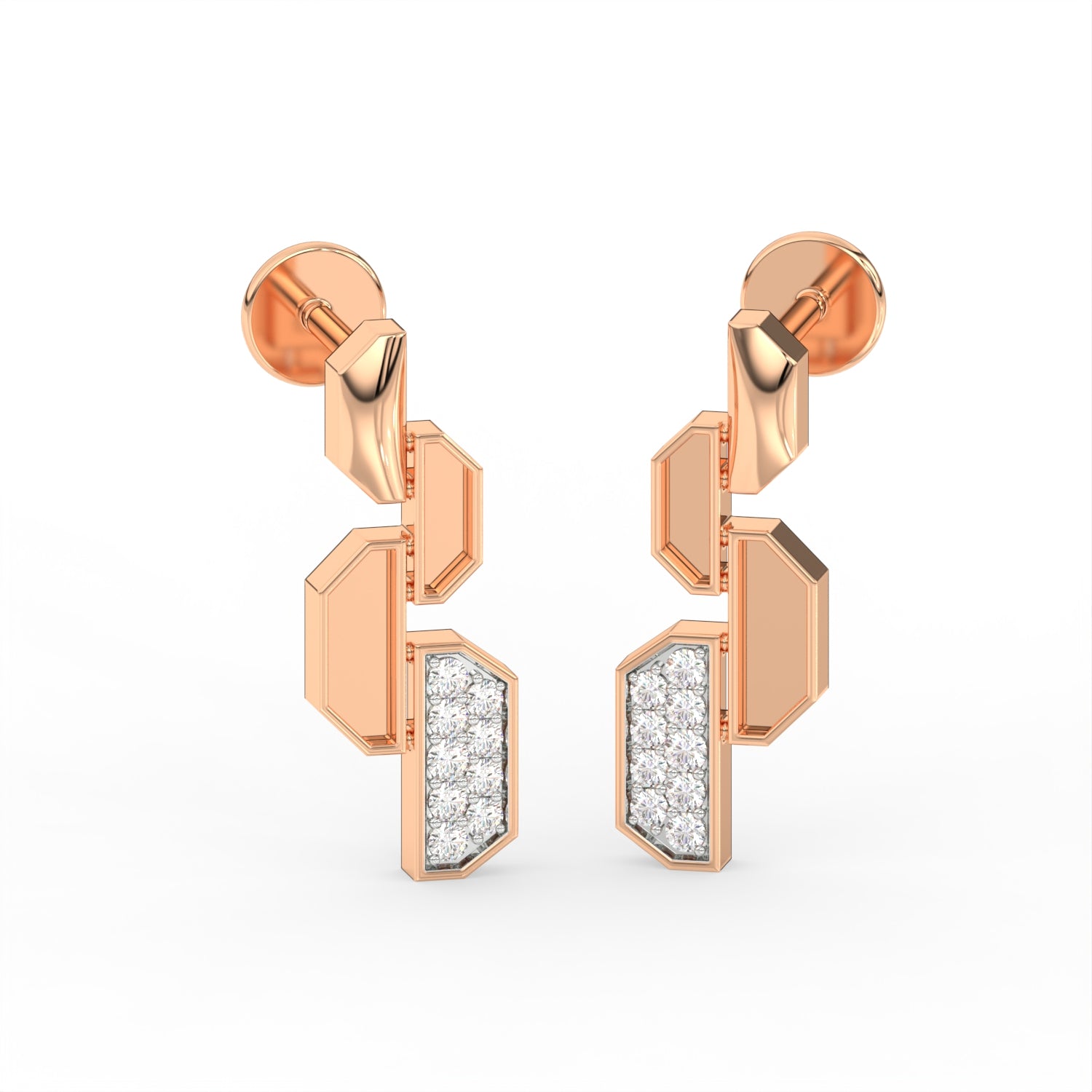 Modern Harmony Earring